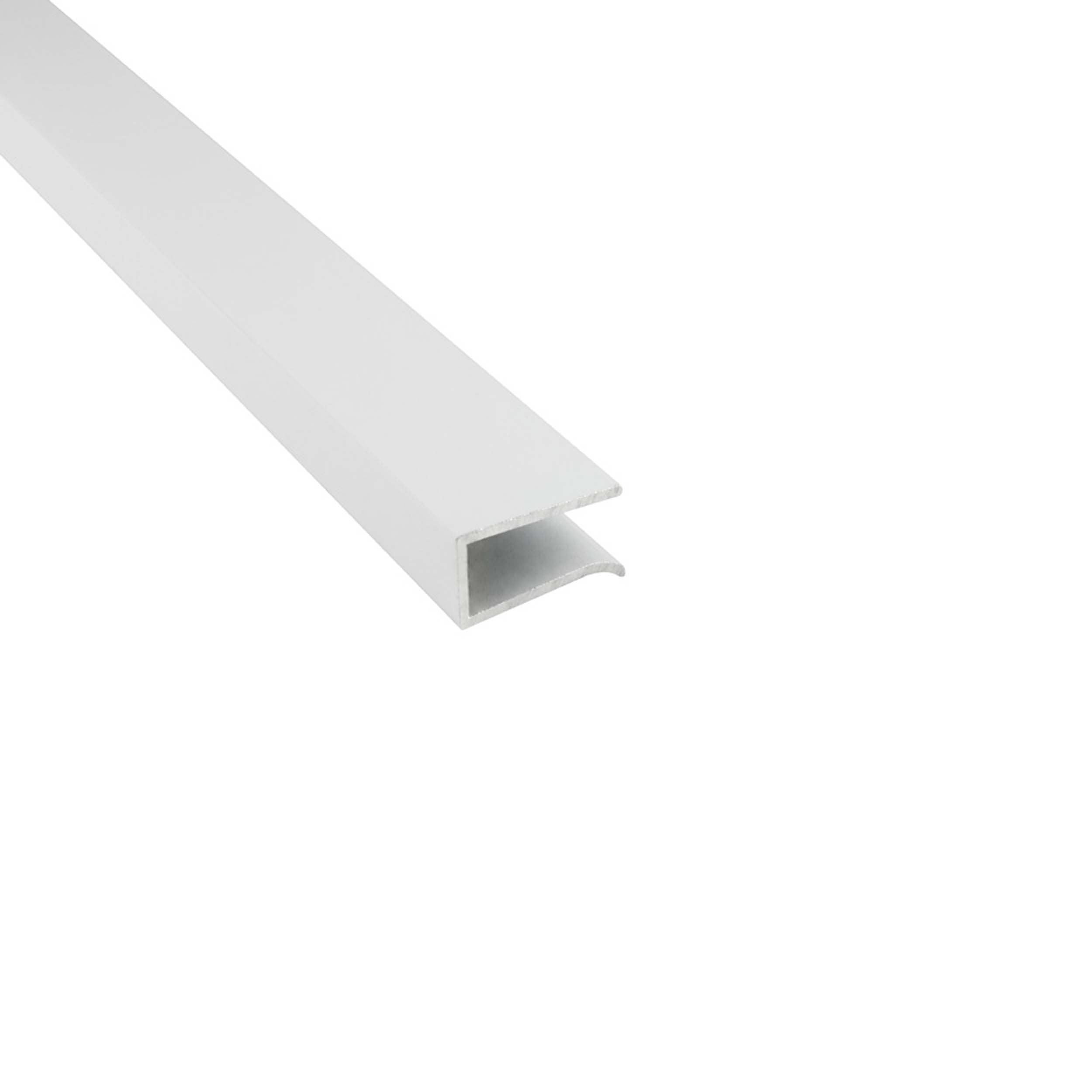 G03 LED Glaskantenprofil Kühlprofil Weiss G03 LED Glaskantenprofil Kühlprofil Weiss 2m
