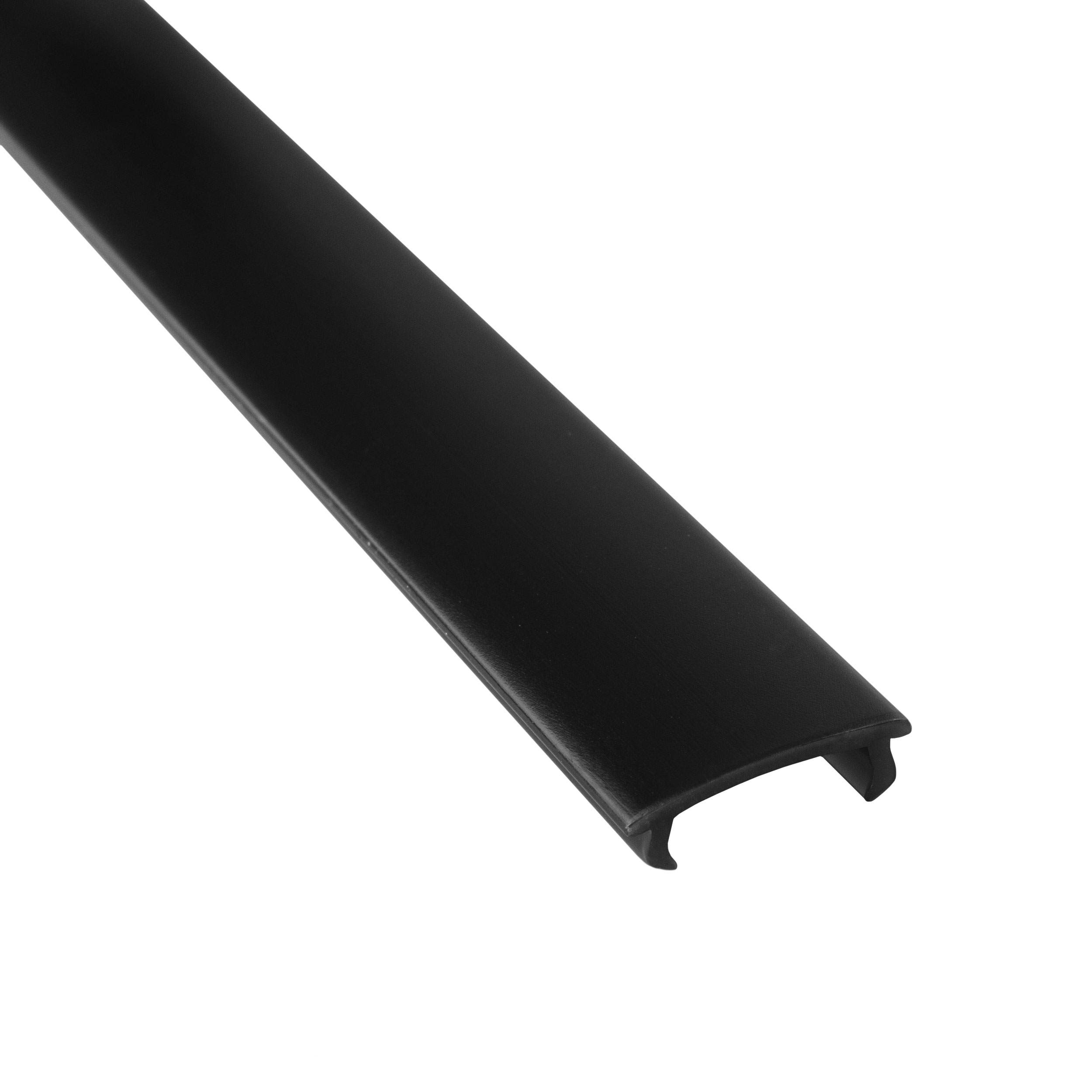 LED Abdechung No.9 - A15-, A19-, A20-, T77-, T40-, T-STA-Serie - LED-Aluprofil - Schwarz LED Abdeckung No.9 - A15-, A19-, A20-, T77-, T40-, T-STA-Serie - LED-Aluprofil - Schwarz