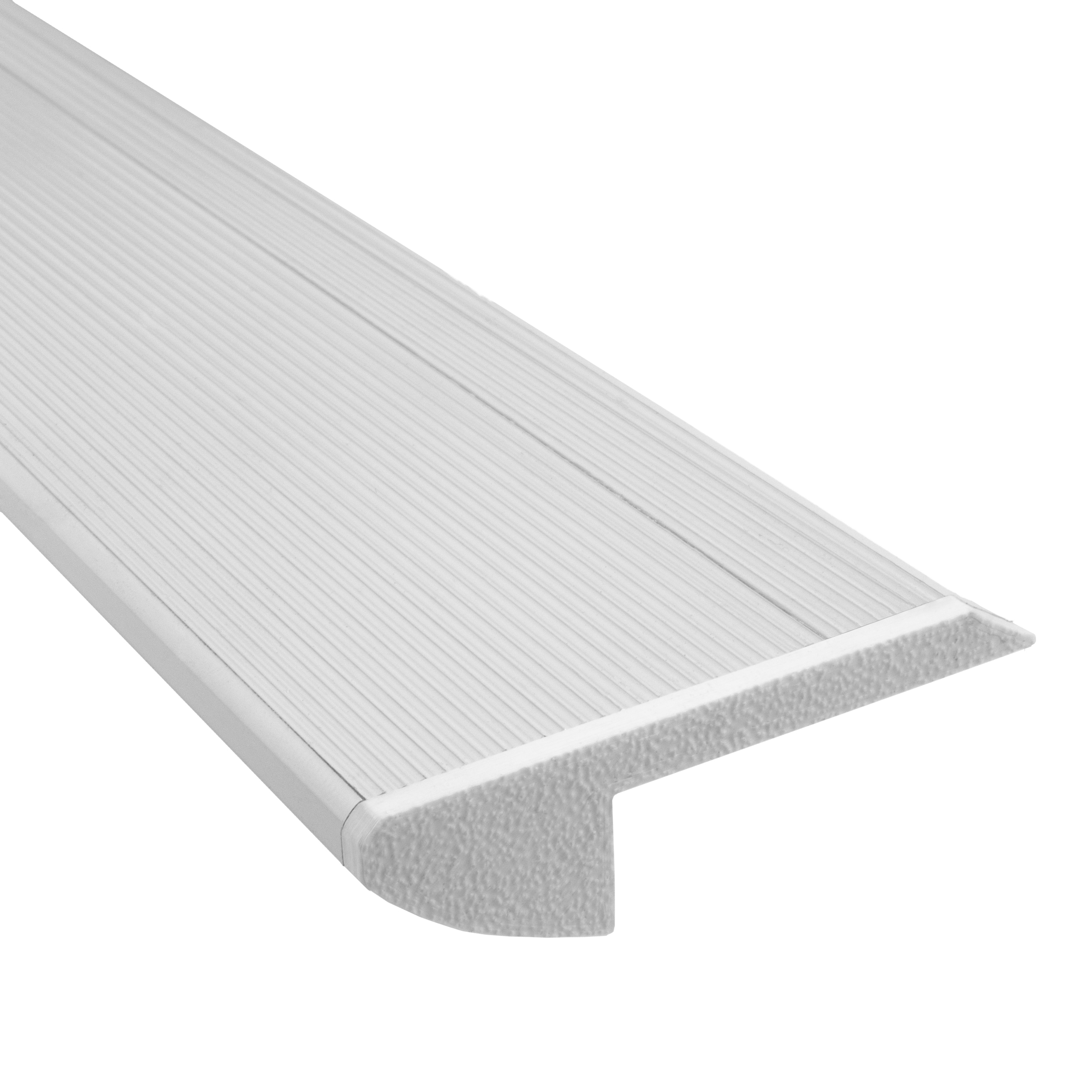 B-WARE - T-STA 30° LED Alu Treppenprofil Treppenwinkel Profil Stufen weiss Endkappe rechts B-WARE - T-STA 30° LED Alu Treppenprofil Treppenwinkel weiss Endkappe rechts 1 Stück