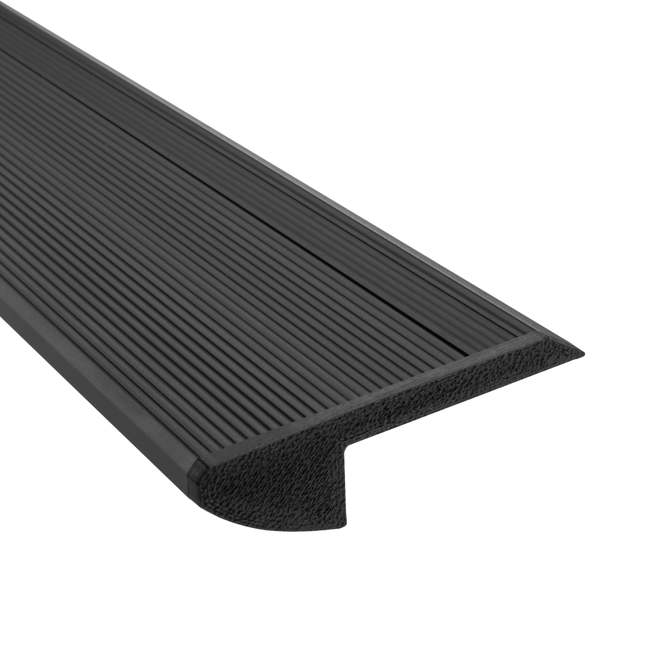 B-WARE - T-STA 30° LED Alu Treppenprofil Treppenwinkel schwarz Endkappe rechts 1 Stück