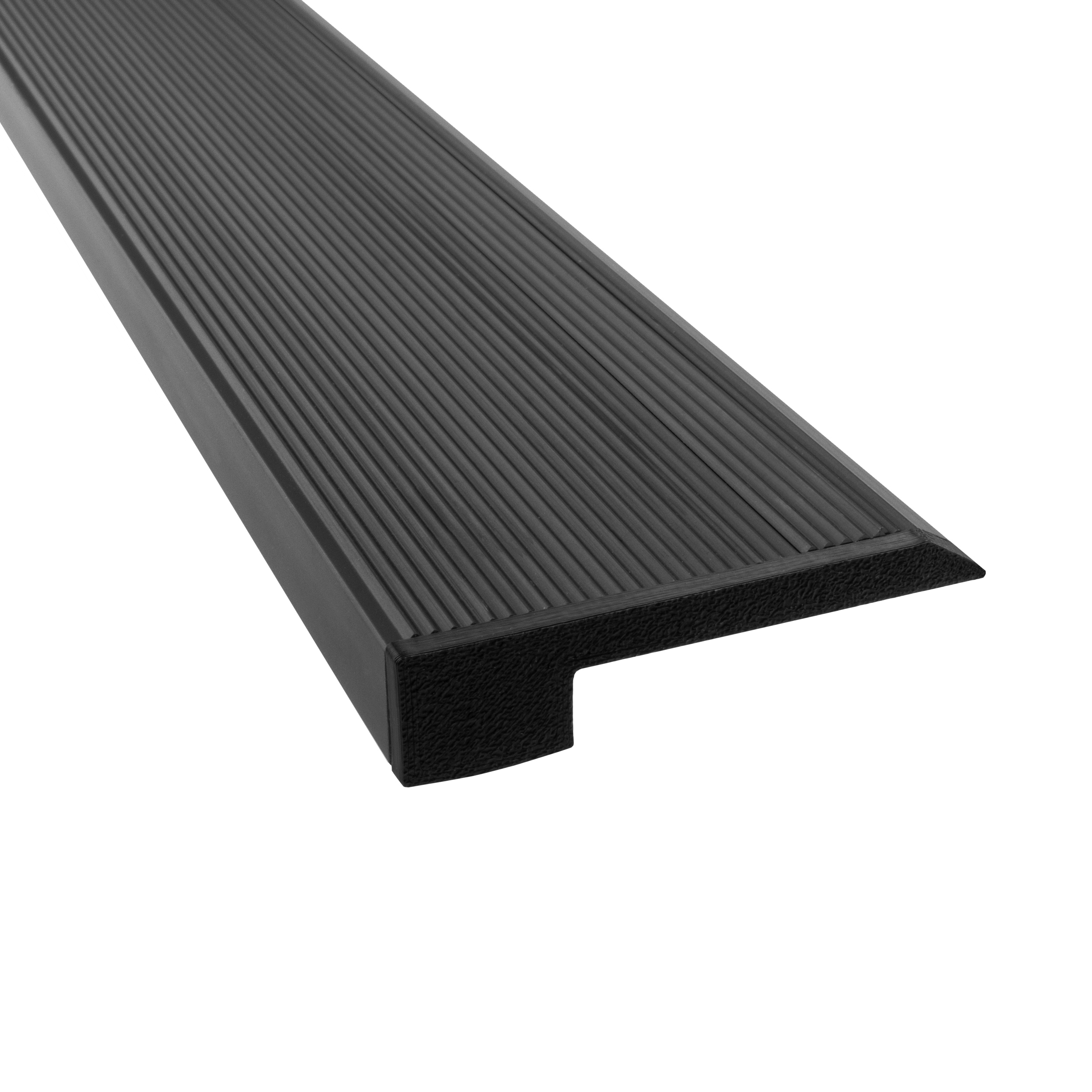 B-WARE - T-STA LED Alu Treppenprofil Treppenwinkel Profil Stufen schwarz Endkappe rechts B-WARE - T-STA LED Alu Treppenprofil Treppenwinkel schwarz Endkappe rechts 1 Stück