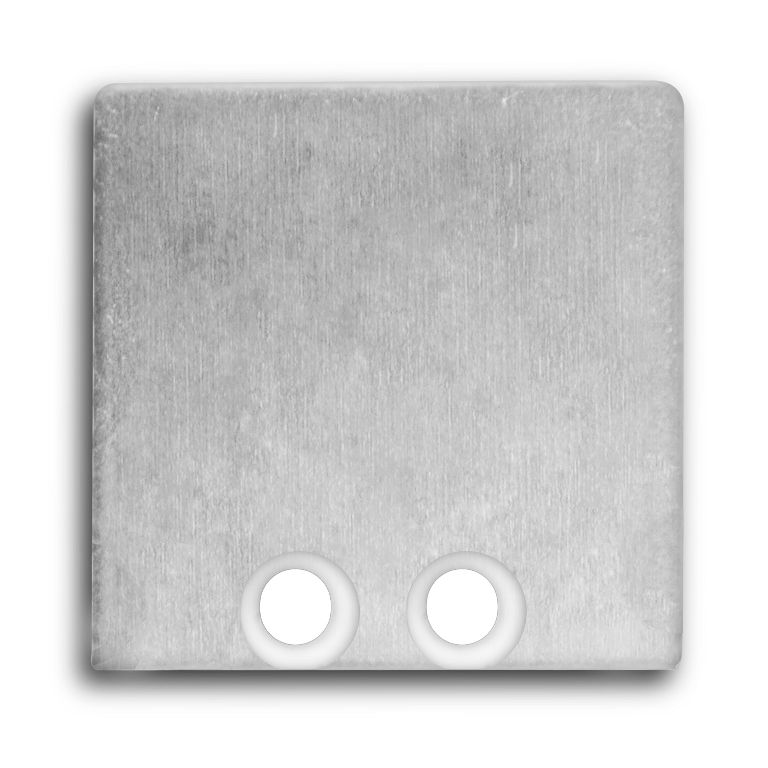 GX-PN8 LED AUFBAU-Profil 200 cm, LED Stripes max. 16 mm, silber 2x Endkappen