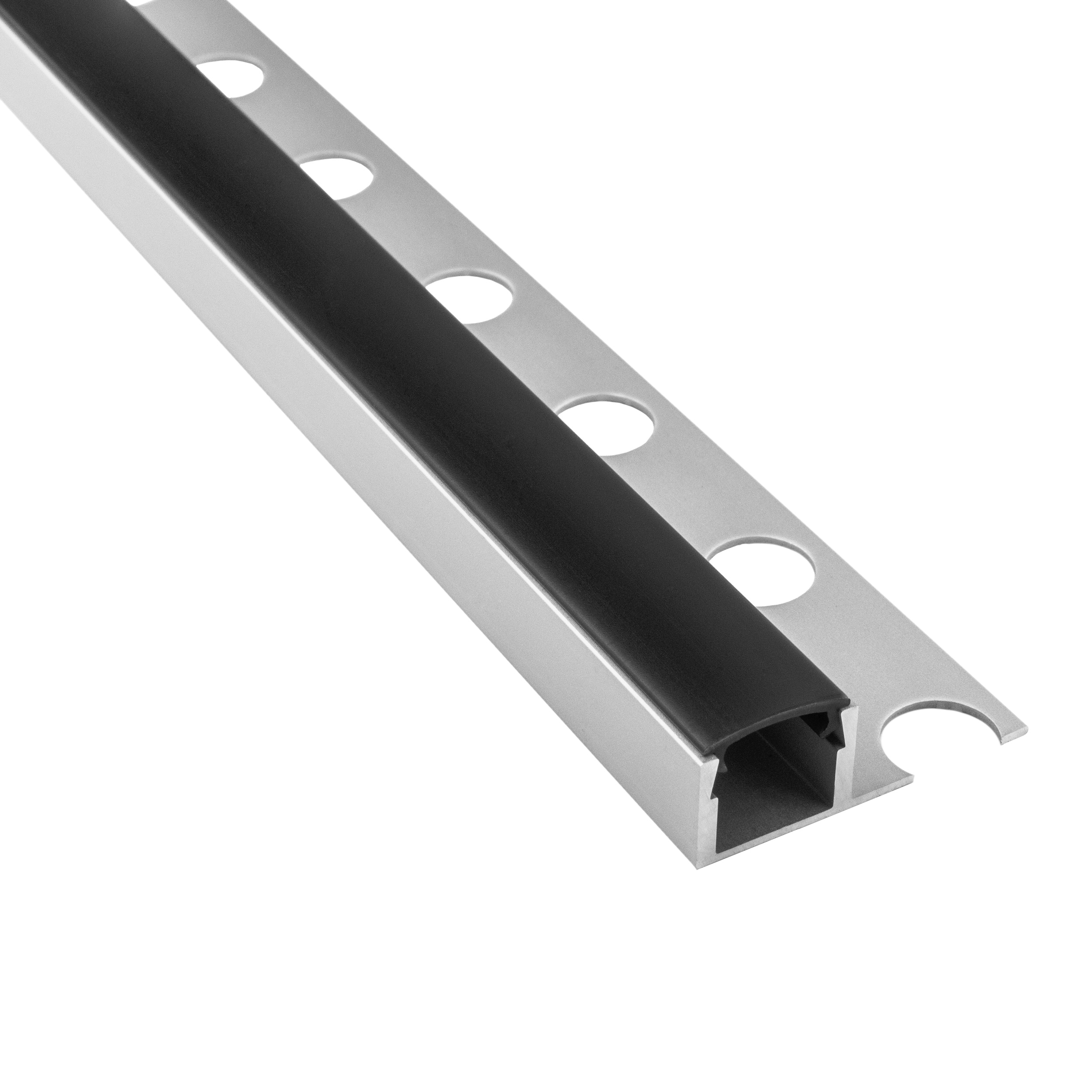 T77 LED Alu Fliesenprofil 10mm silber