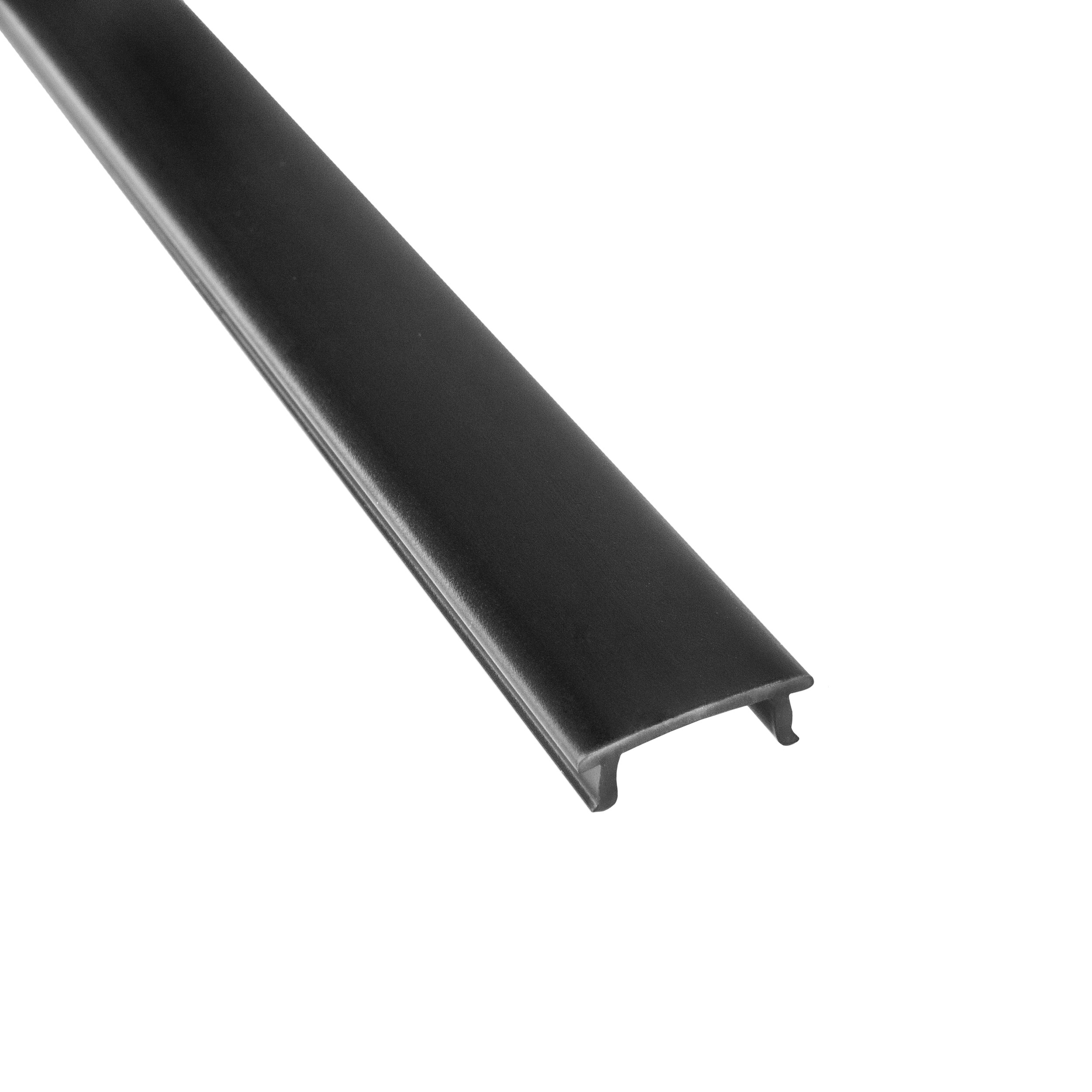 LED Abdechung No.1 - A17-, A25-, C01-, C02- und F01-Serie - LED-Aluprofil - Schwarz LED Abdeckung No.1 - A17-, A25-, C01-, C02- und F01-Serie - LED-Aluprofil - Schwarz