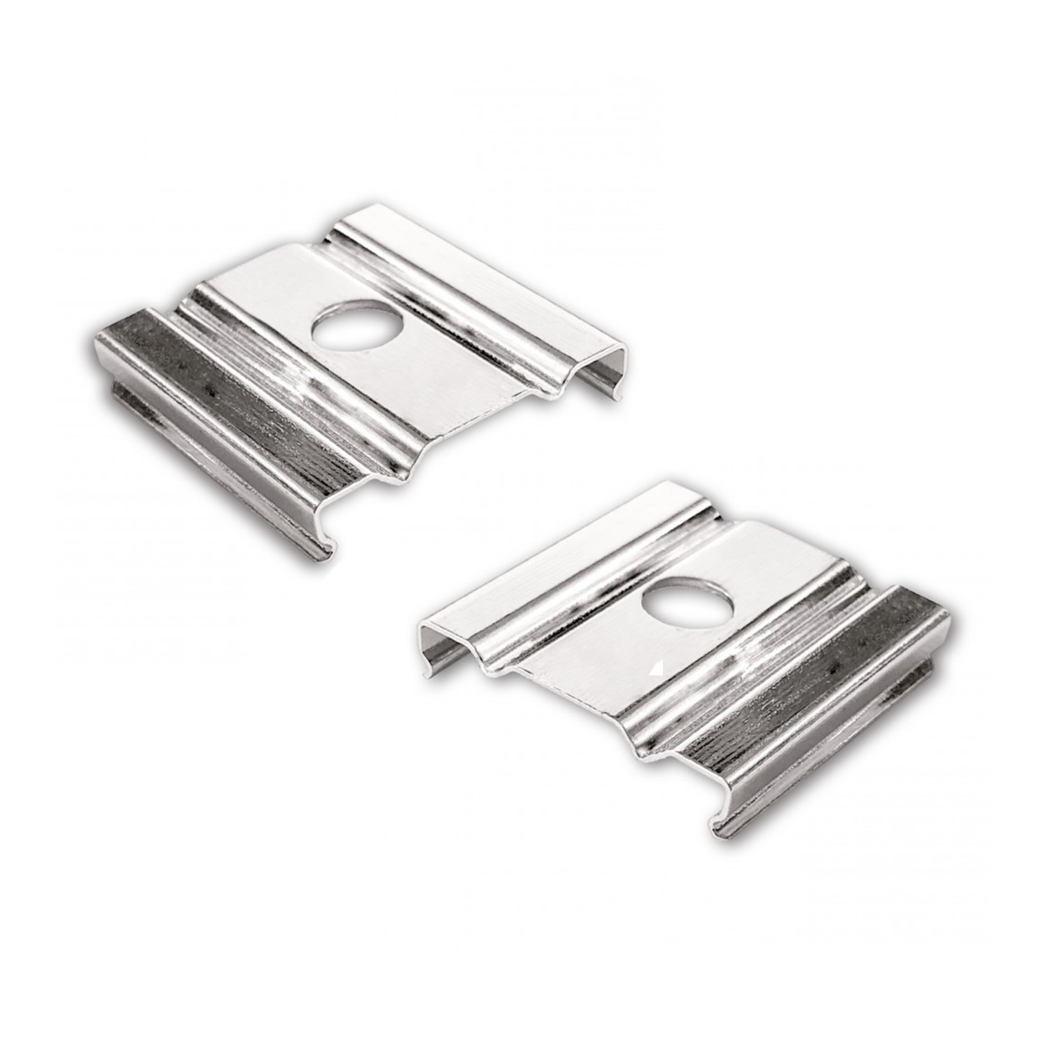 GX-PO13 LED AUFBAU-Profil 200 cm, biegbar, LED Stripes max. 15mm, silber 2x Halter GX-PO13 LED AUFBAU-Profil 200 cm, biegbar, LED Stripes max. 15mm, silber 2x Halter