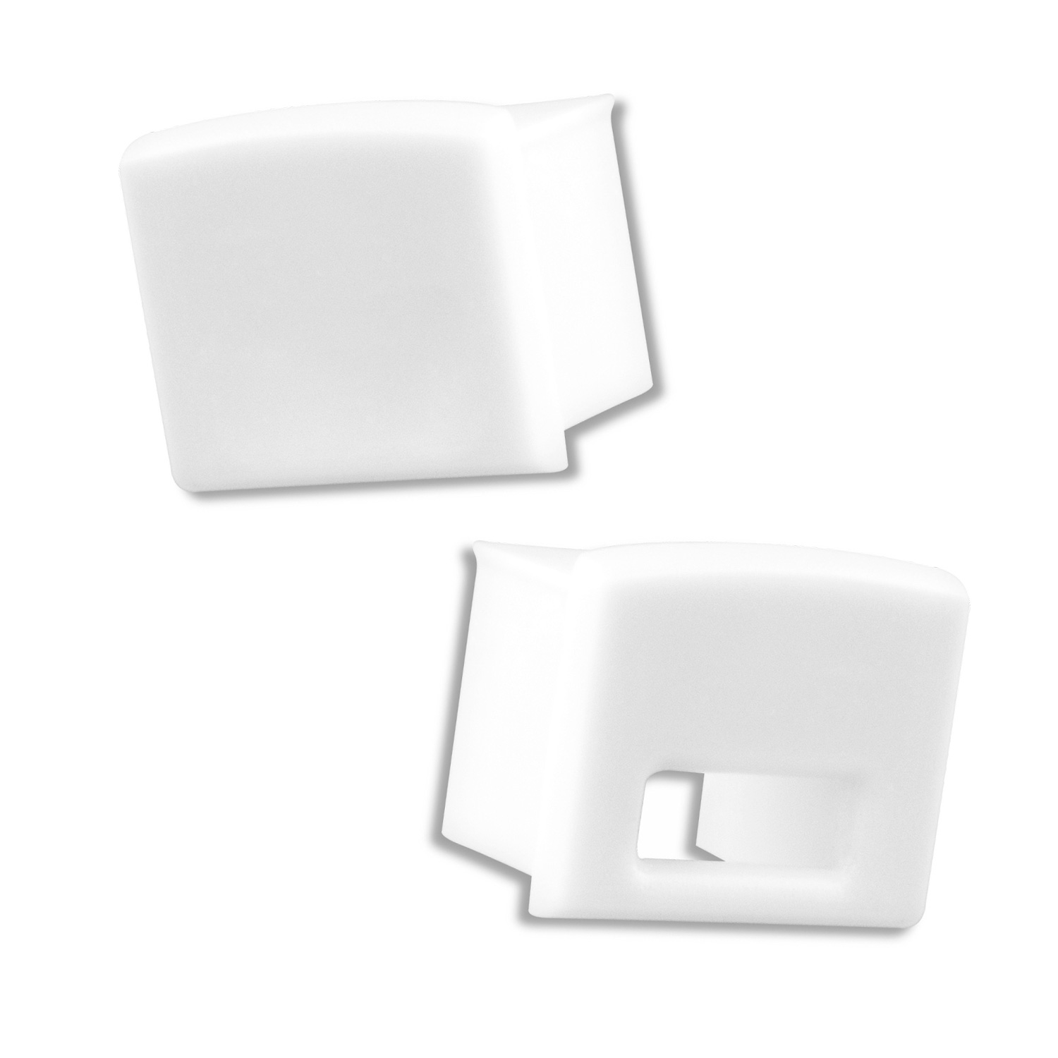 GX-PL5 LED AUFBAU-Profil 200 cm, hoch, LED Stripes max. 12 mm, weiß RAL 9010