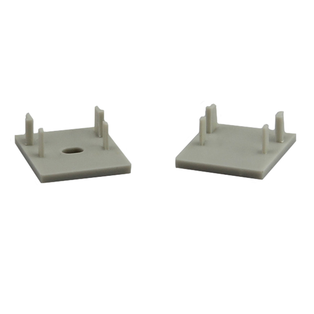 D02 LED Aluprofil Silber Rechteck