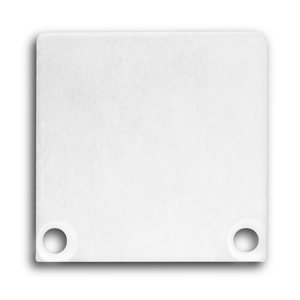 GX-PN6n LED AUFBAU-Profil 200 cm, hoch, LED Stripes max. 24 mm, weiß RAL 9010 2x Endkappen