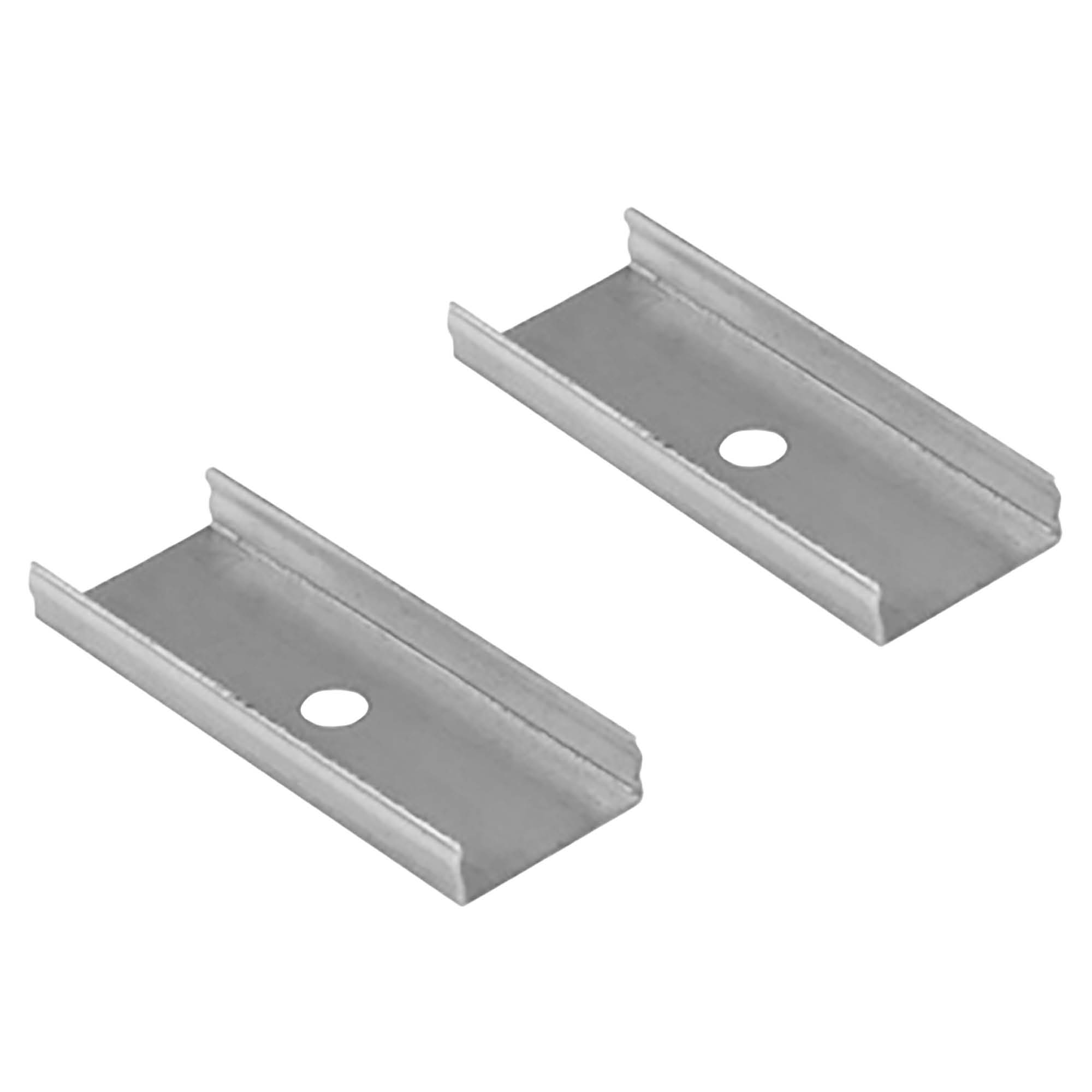 A20 LED Aluprofil Weiss Eckprofil 30° 2x Halter Metall