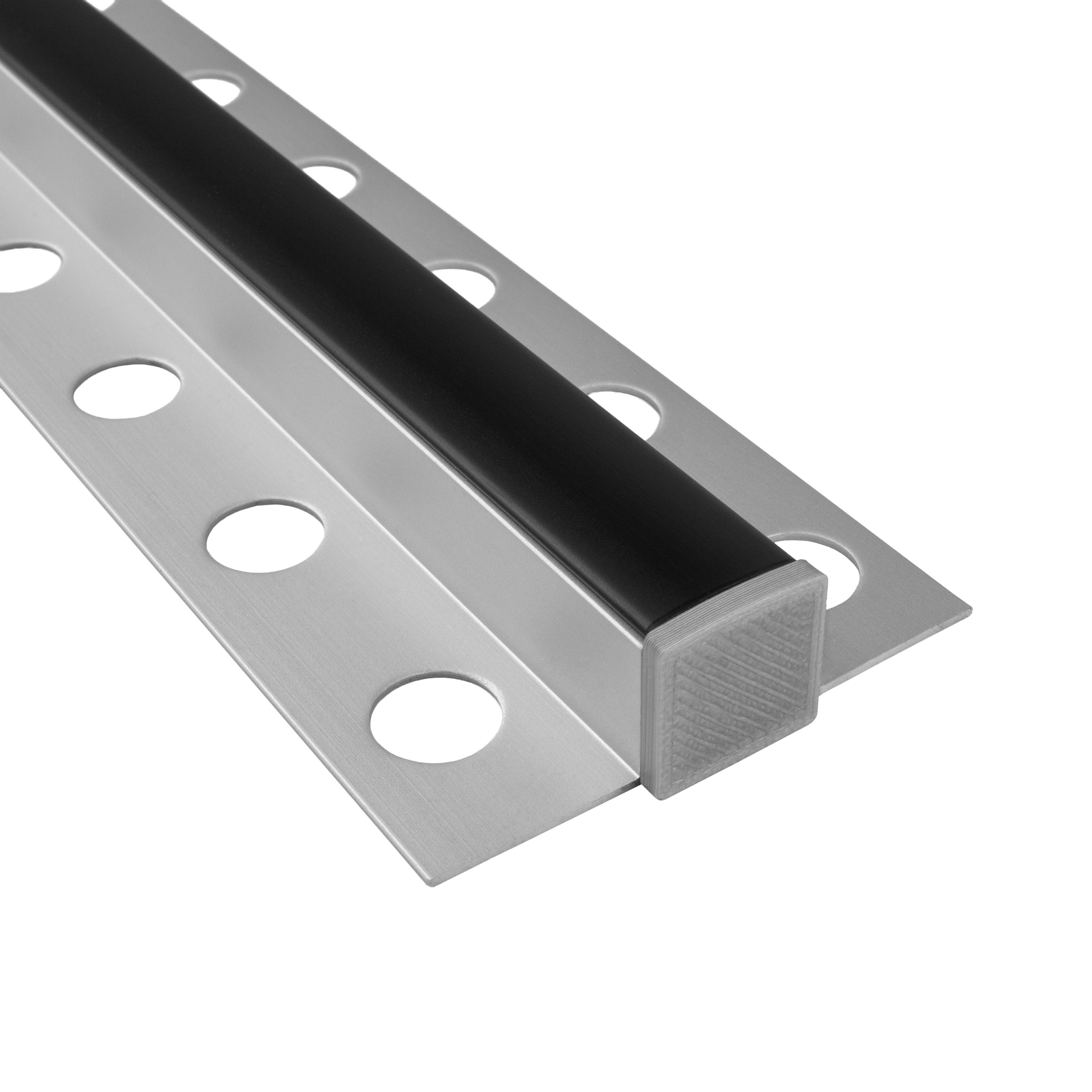 T77 LED Alu Fliesenprofil Bordüre 10mm silber