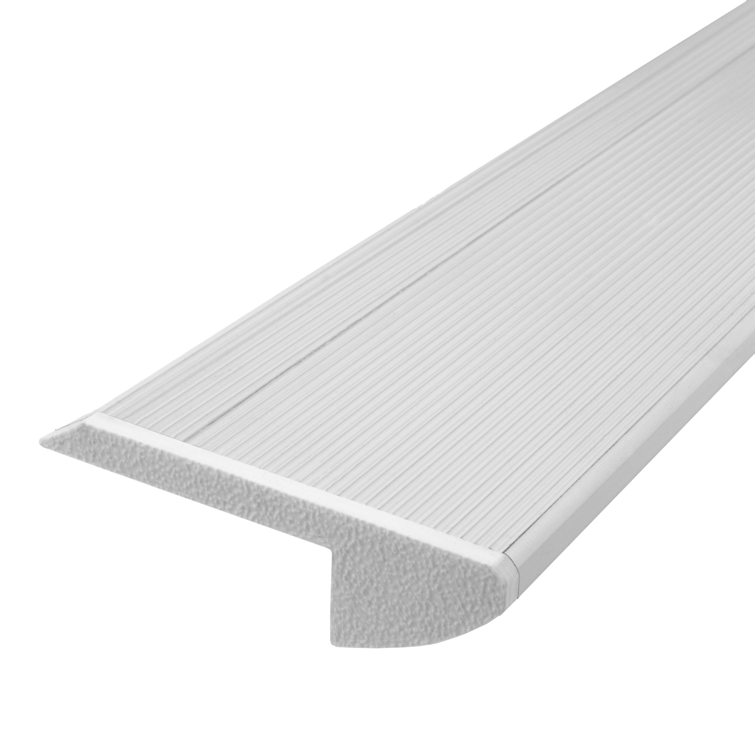 B-WARE - T-STA 30° LED Alu Treppenprofil Treppenwinkel Profil Stufen weiss Endkappe links B-WARE - T-STA 30° LED Alu Treppenprofil Treppenwinkel weiss Endkappe links 1 Stück