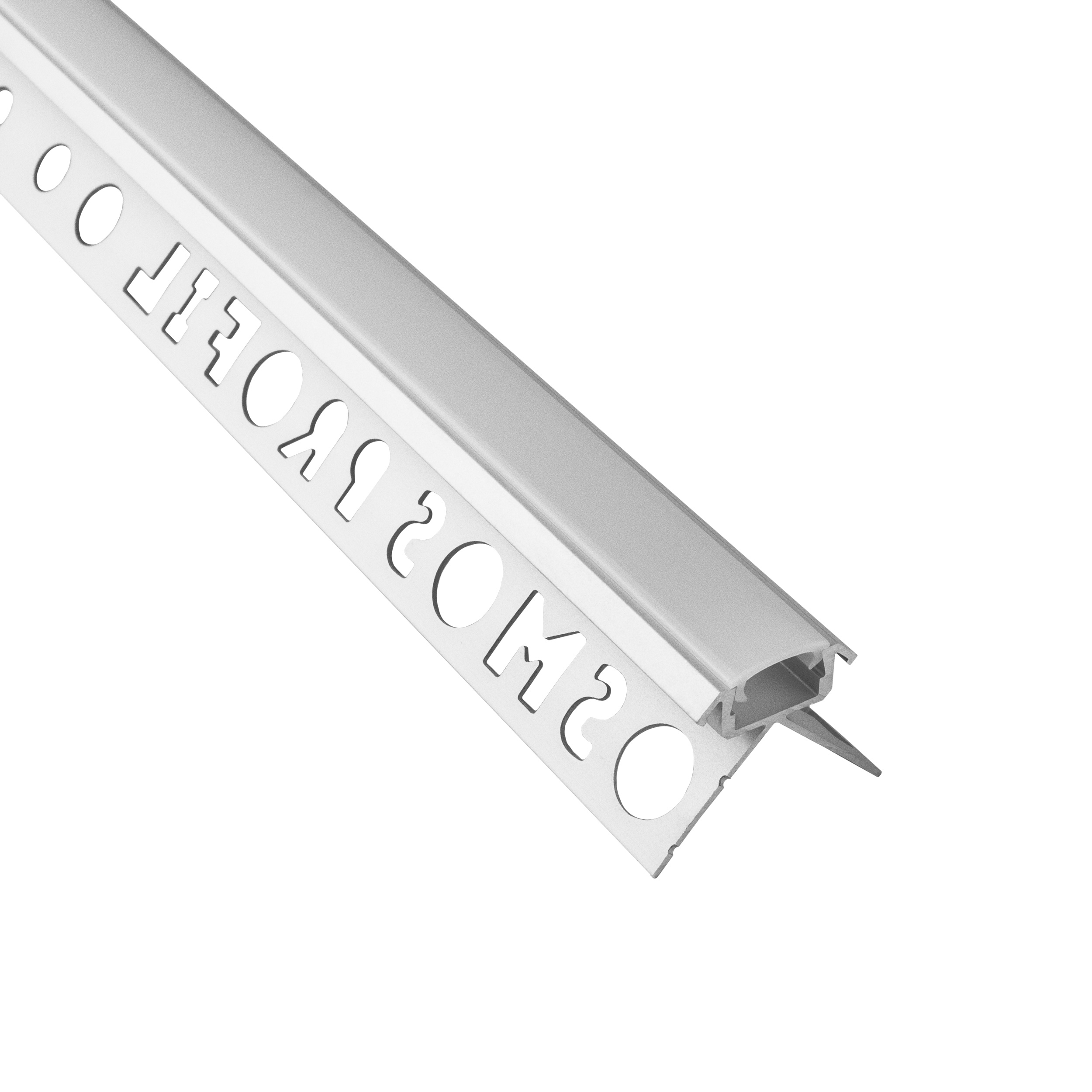 C-T77 LED Alu Fliesenprofil Ecke aussen 10mm silber 1m milky C-T77 LED Alu Fliesenprofil Ecke aussen 10mm silber 2m milky