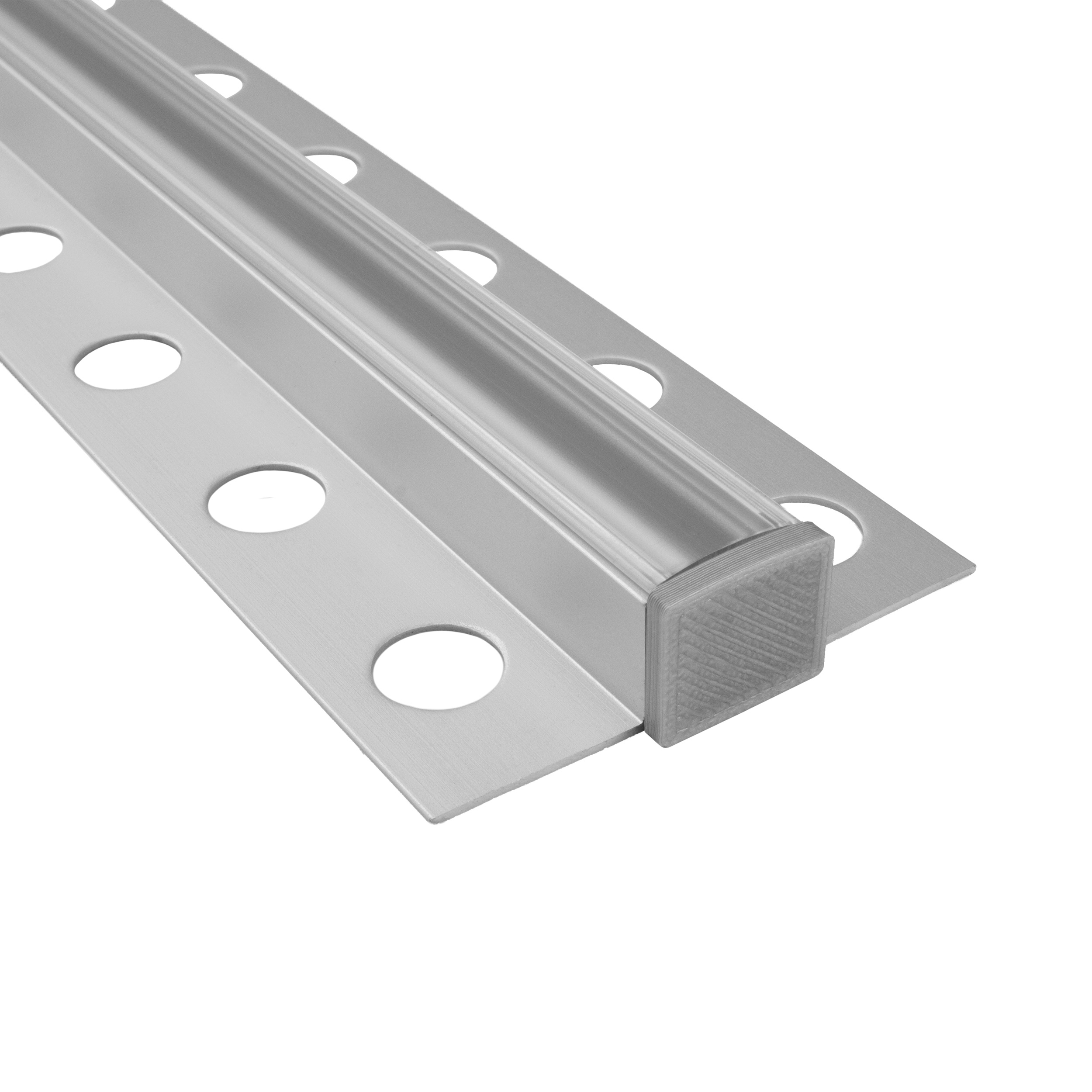 T77 LED Alu Fliesenprofil Bordüre 10mm silber 1m klar T77 LED Alu Fliesenprofil Bordüre 10mm silber 2m klar