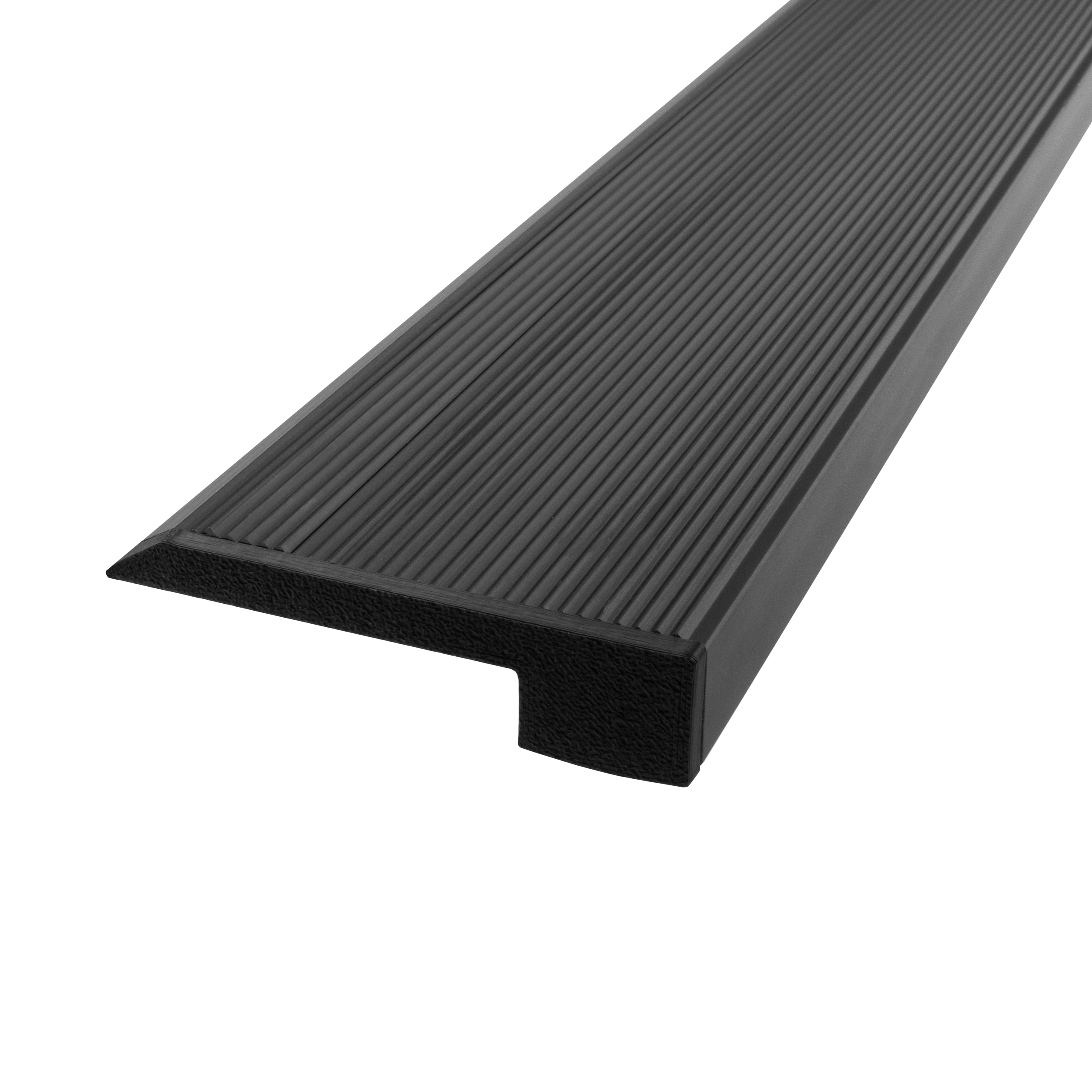 B-WARE - T-STA LED Alu Treppenprofil Treppenwinkel schwarz Endkappe links 1 Stück