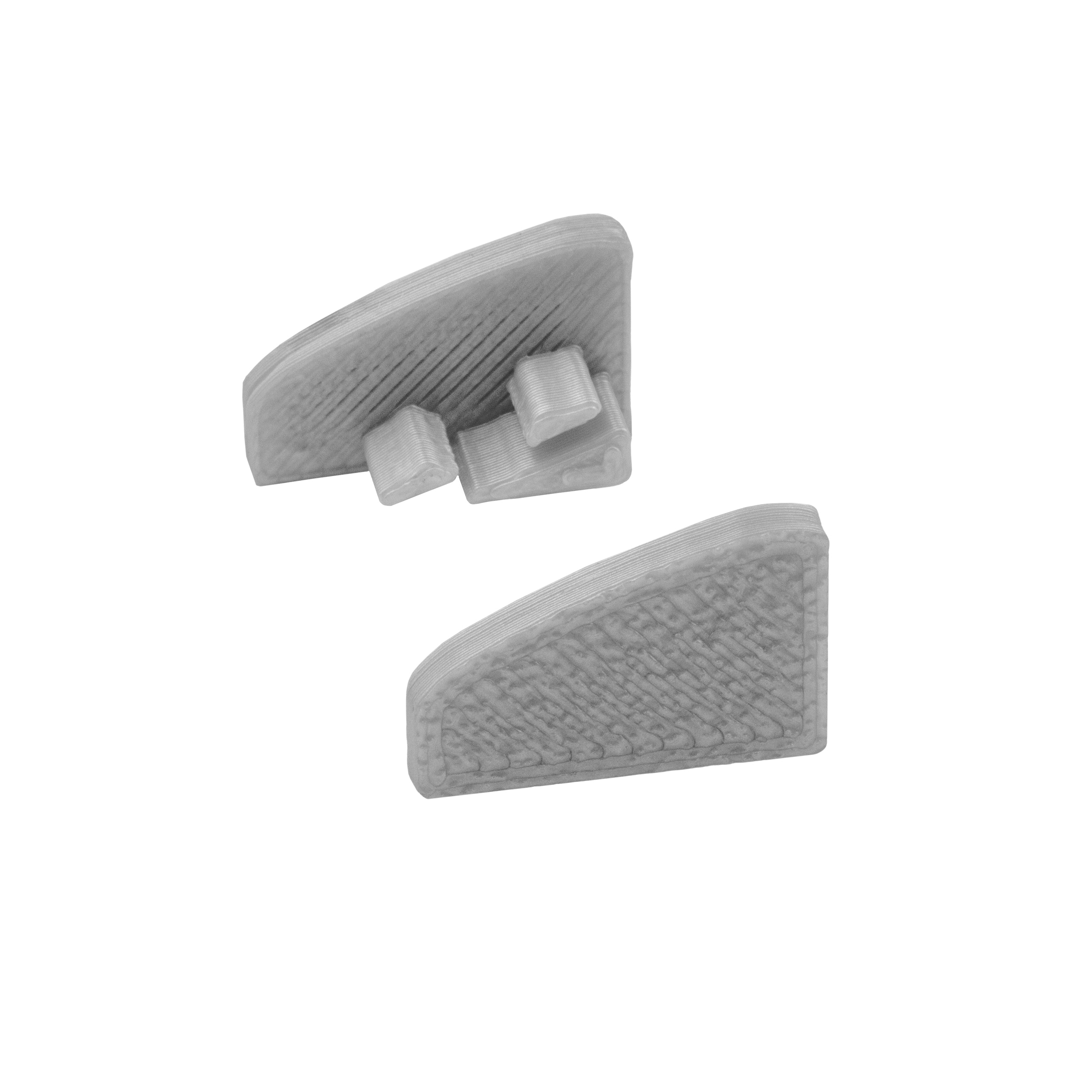 T77 LED Alu Fliesenprofil 10mm silber 20°
