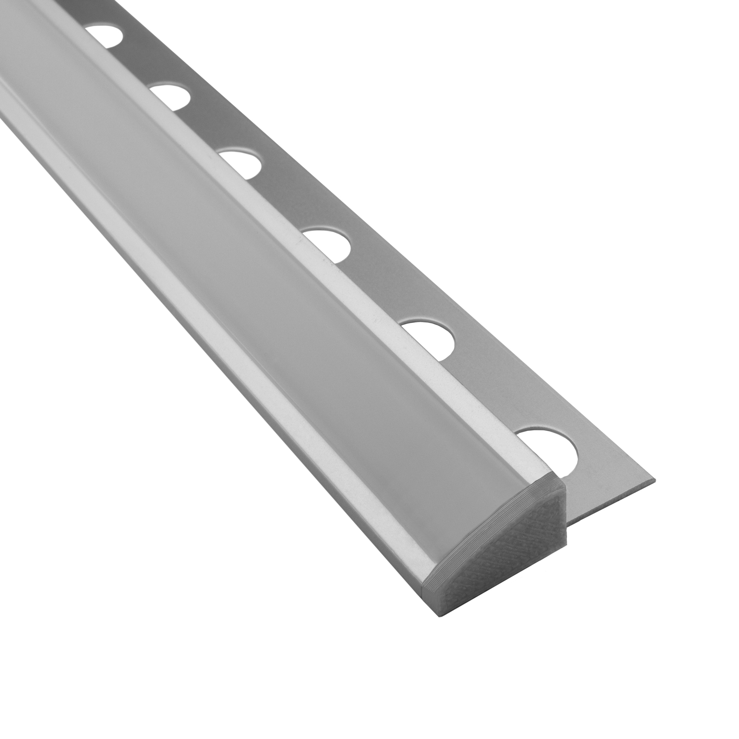 T77 LED Alu Fliesenprofil 12mm silber 30° 1m opal T77 LED Alu Fliesenprofil 12mm silber 30° 2m opal