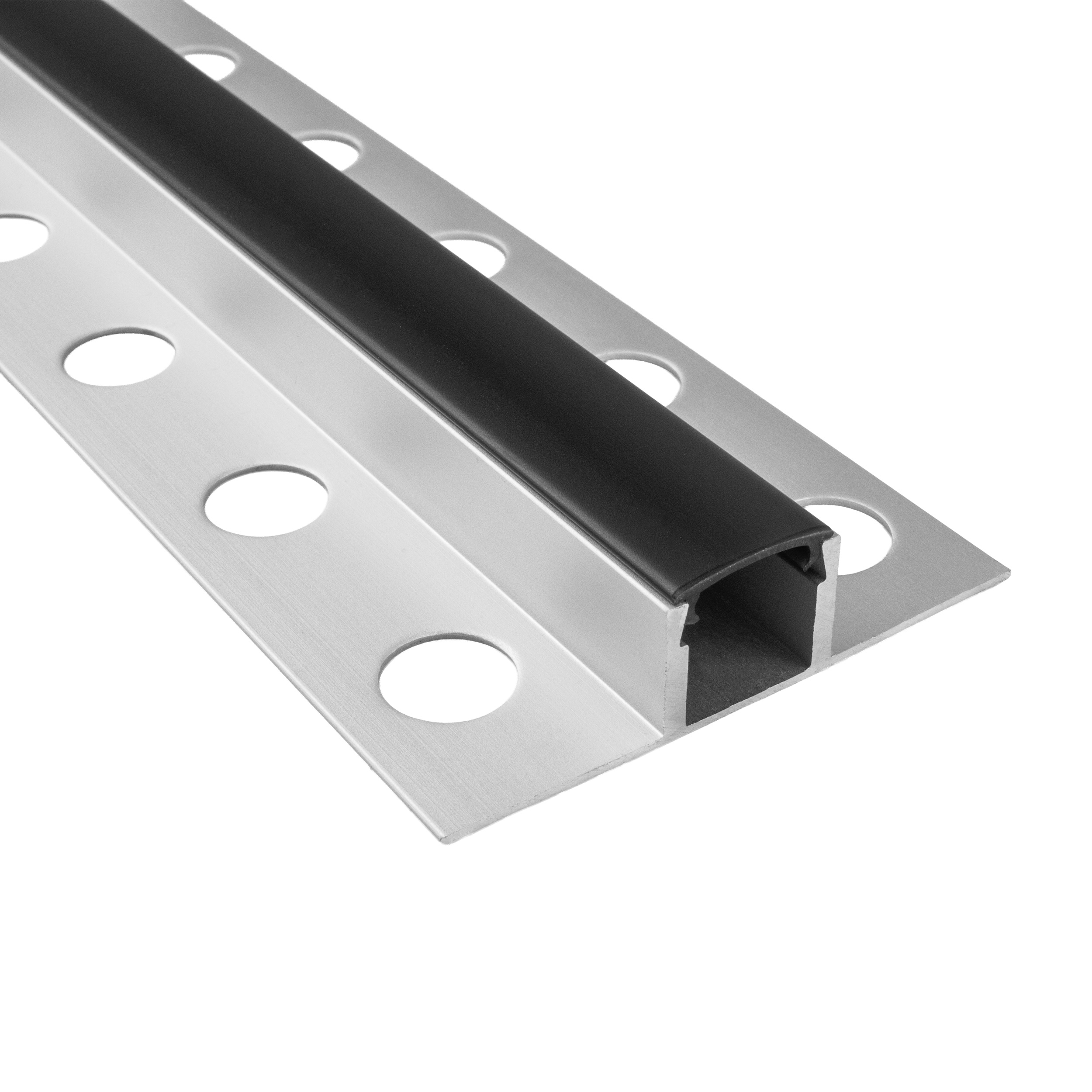 T77 LED Alu Fliesenprofil Bordüre 10mm silber T77 LED Alu Fliesenprofil Bordüre 10mm silber